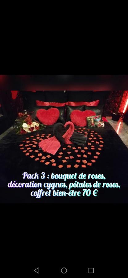 Loft Romantique Hammam Privatif Playroom Couette-café Grenoble